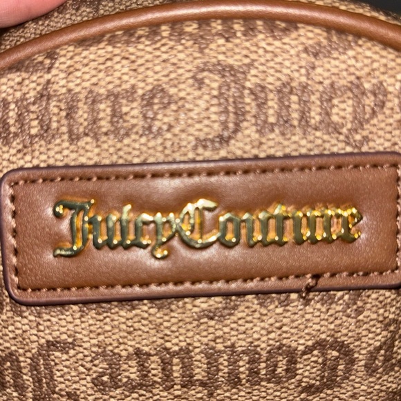 Juicy Couture Mini Tan Backpack with Gold Logo - Picture 2 of 6